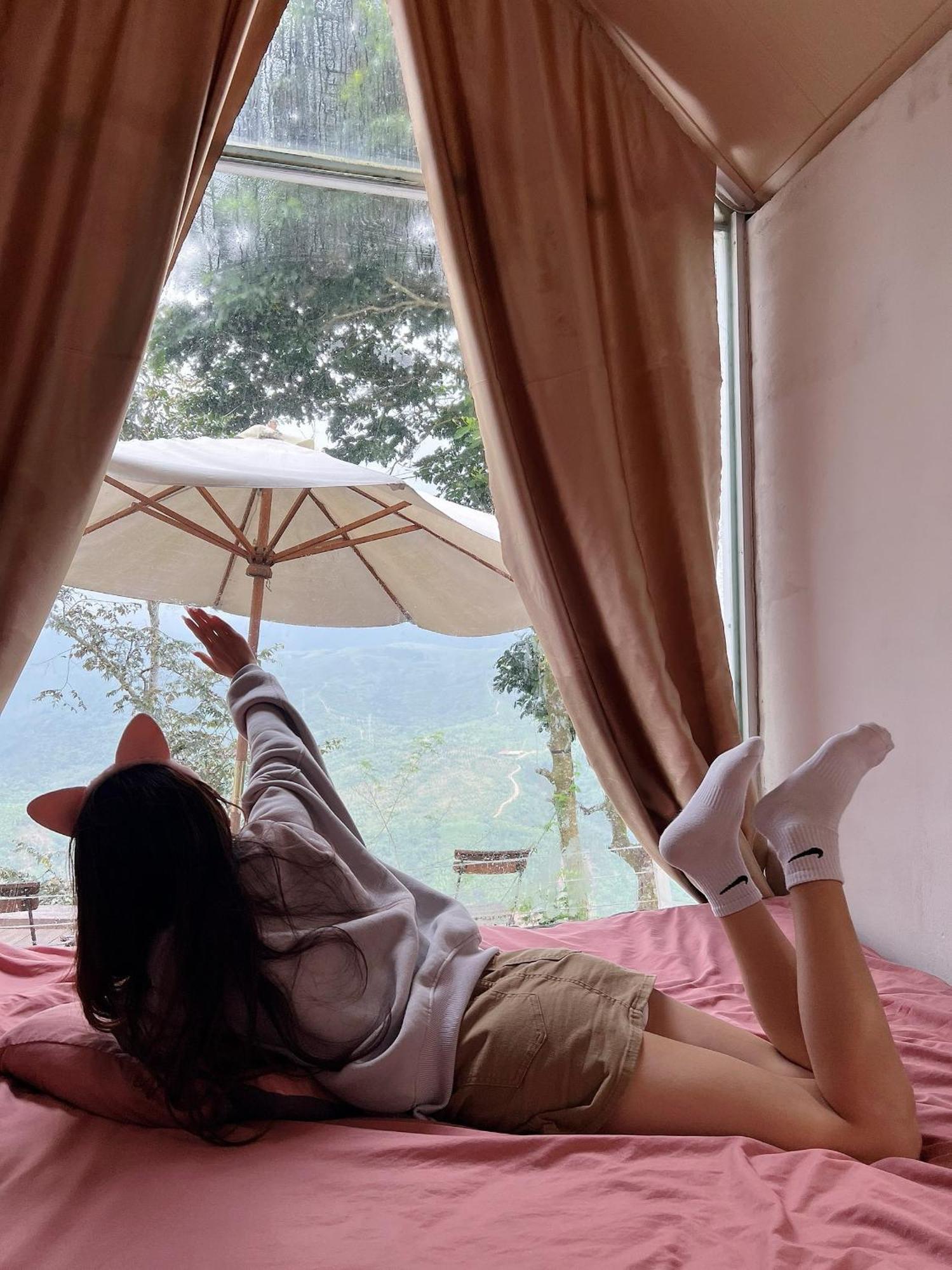 Retro Khe Sanh Aparthotel Lao Bao Exteriör bild